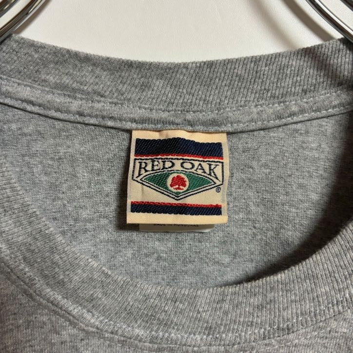 RED OAK　半袖オフィシャルプリントTシャツ　アメフト　AUBURN IRON BOWL　グレー　XLサイズ