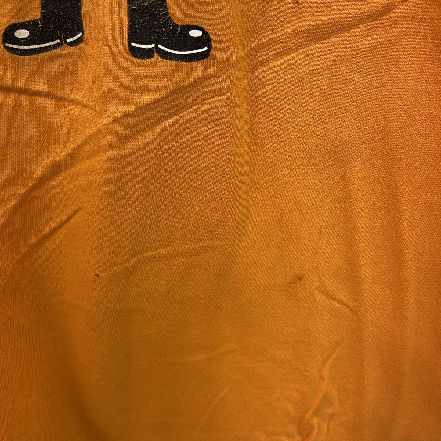 00s　anvil　アンヴィル　半袖Tシャツ　フジロックフェスティバル　ヴィンテージ　オレンジ　Lサイズ