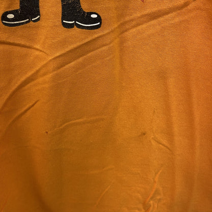 00s　anvil　アンヴィル　半袖Tシャツ　フジロックフェスティバル　ヴィンテージ　オレンジ　Lサイズ