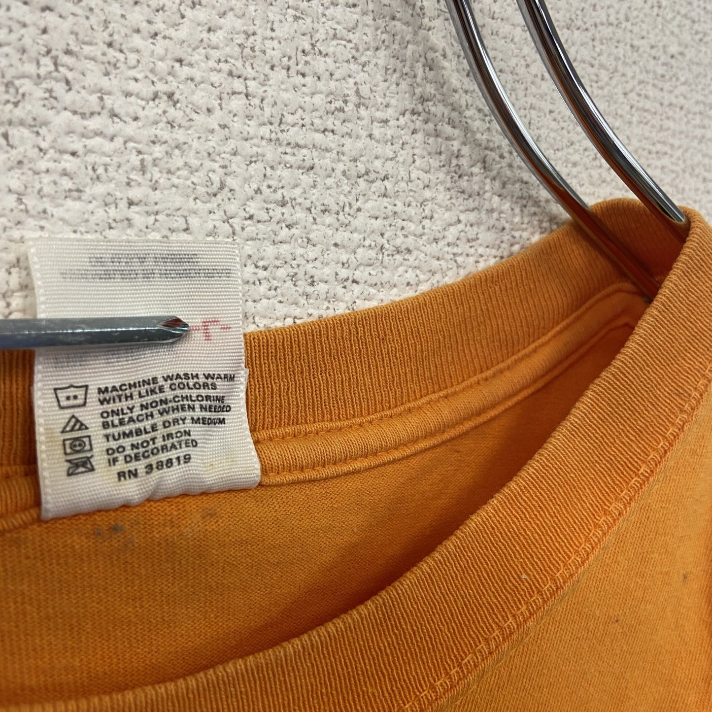 00s　anvil　アンヴィル　半袖Tシャツ　フジロックフェスティバル　ヴィンテージ　オレンジ　Lサイズ