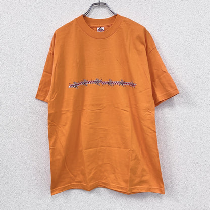90s～　ALSTYLE APPAREL　半袖Tシャツ　HAWAIAN　ヴィンテージ　オレンジ　XLサイズ