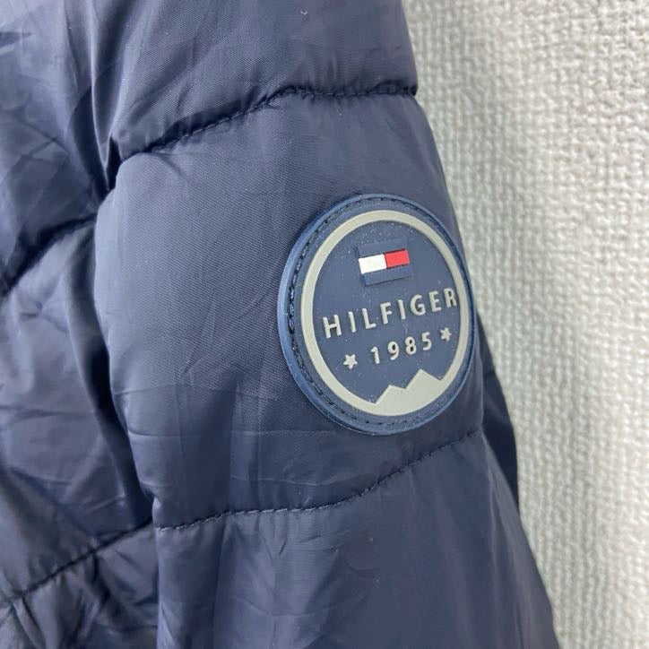 TOMMY HILFIGER　トミーヒルフィガー　フルジップ中綿ジャケット　紺　ネイビー　Sサイズ