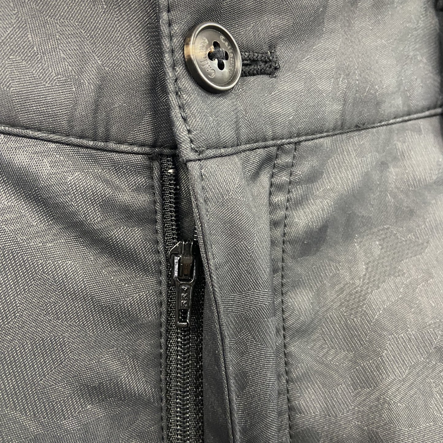 Callaway　キャロウェイ　カーゴパンツ　ジップフライ　カモフラージュ　迷彩柄　黒　ブラック　LLサイズ