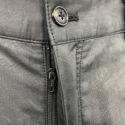 Callaway　キャロウェイ　カーゴパンツ　ジップフライ　カモフラージュ　迷彩柄　黒　ブラック　LLサイズ