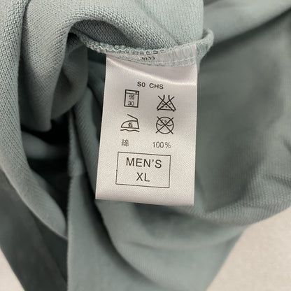 ～00s　NIKE　ナイキ　ハーフジップ半袖Tシャツ　ヴィンテージ　水色　ライトブルー　グレー　XLサイズ　