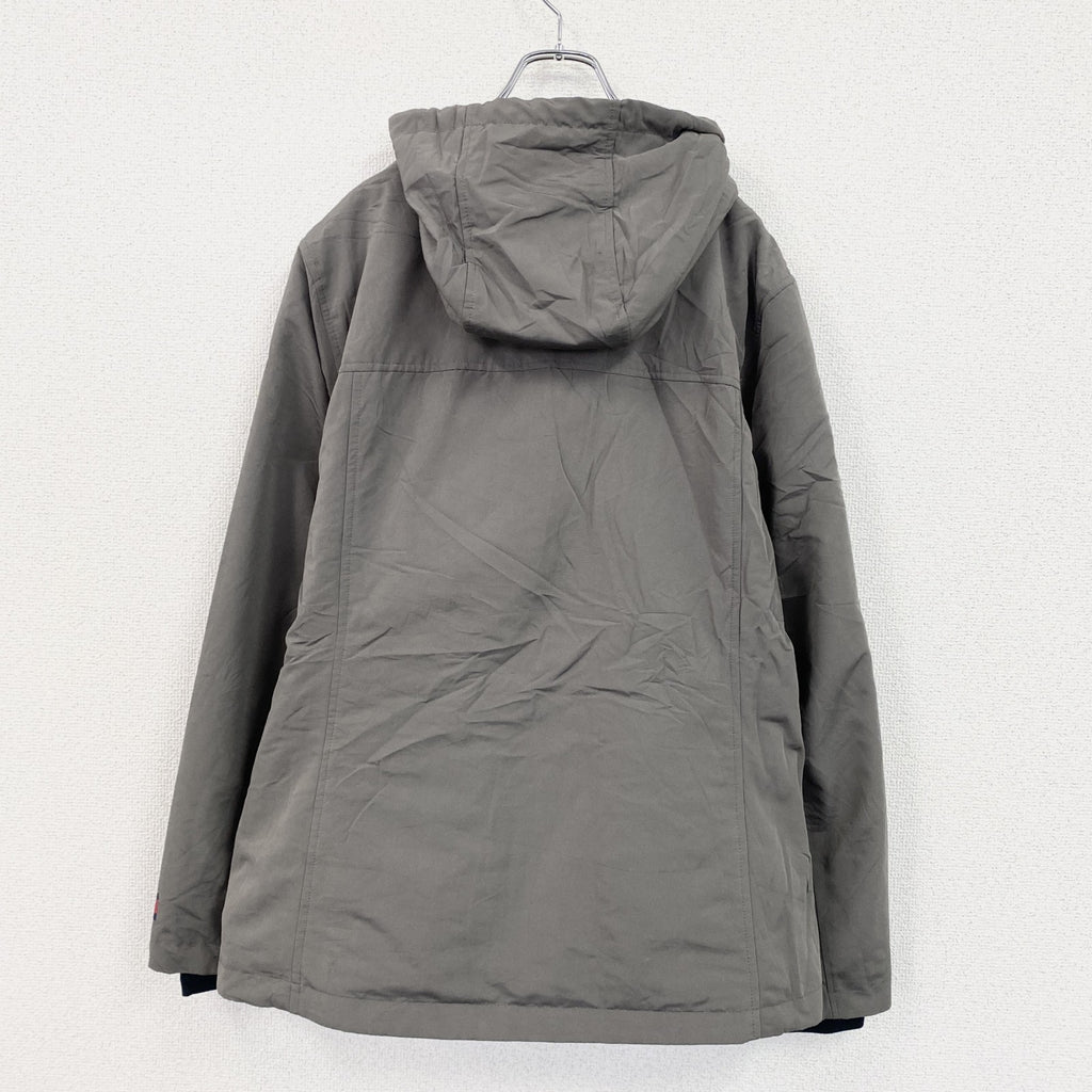 TOMMY HILFIGER　トミーヒルフィガー　フルジップ中綿ジャケット　チャコールグレー　2XLサイズ