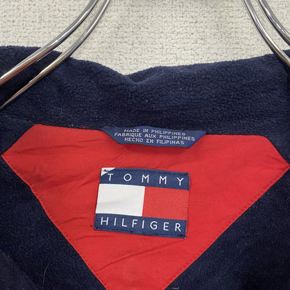 90s　TOMMY HILFIGER　トミーヒルフィガー　フルジップジャケット　ヴィンテージ　赤　レッド　