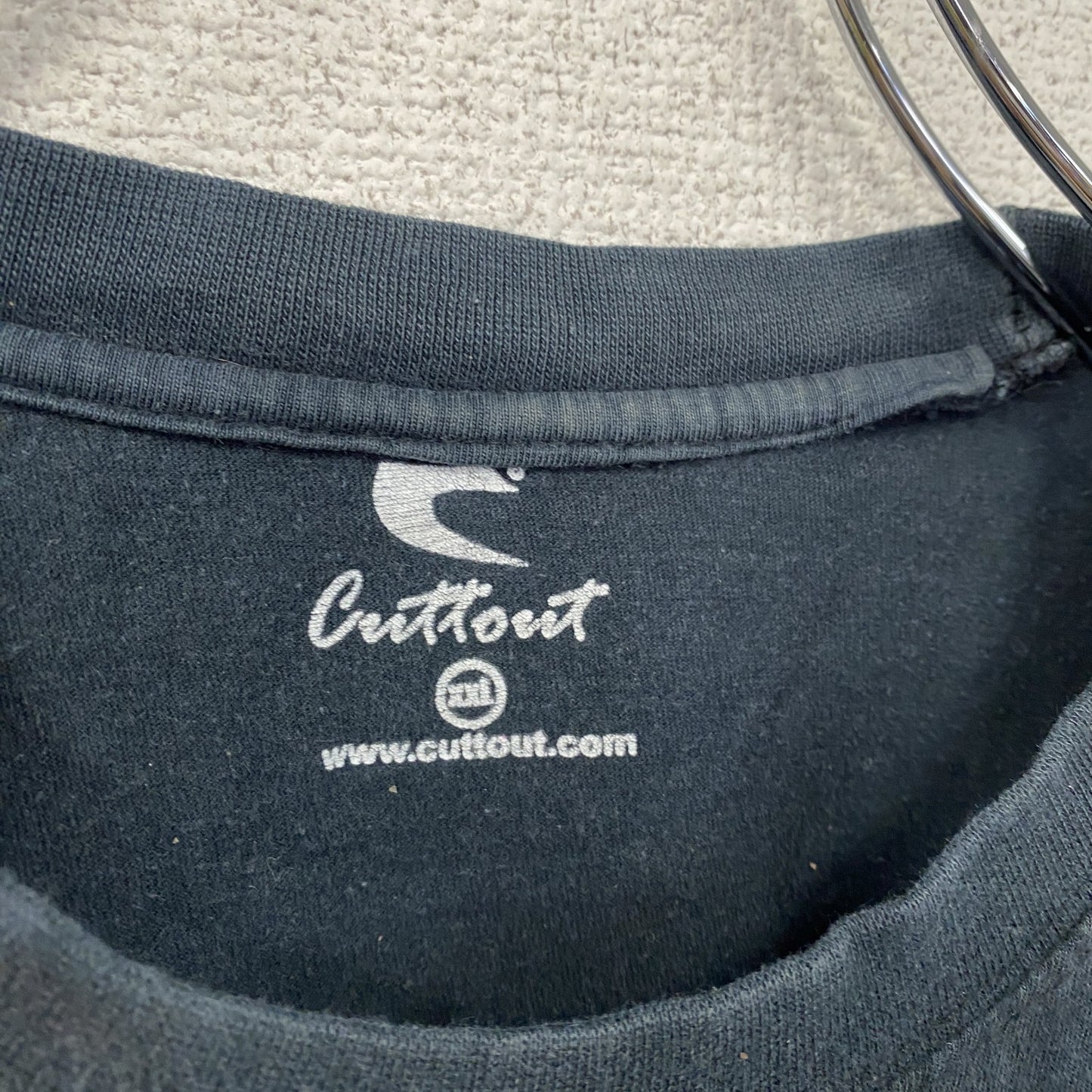 cuttont　半袖プリントTシャツ　黒　ブラック　XXLサイズ