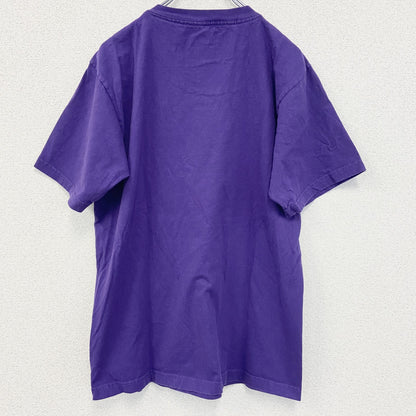 古着 used　adidas　アディダス　半袖プリントTシャツ　NBA　ロサンゼルス・レイカーズ　バスケ　紫　パープル　Mサイズ