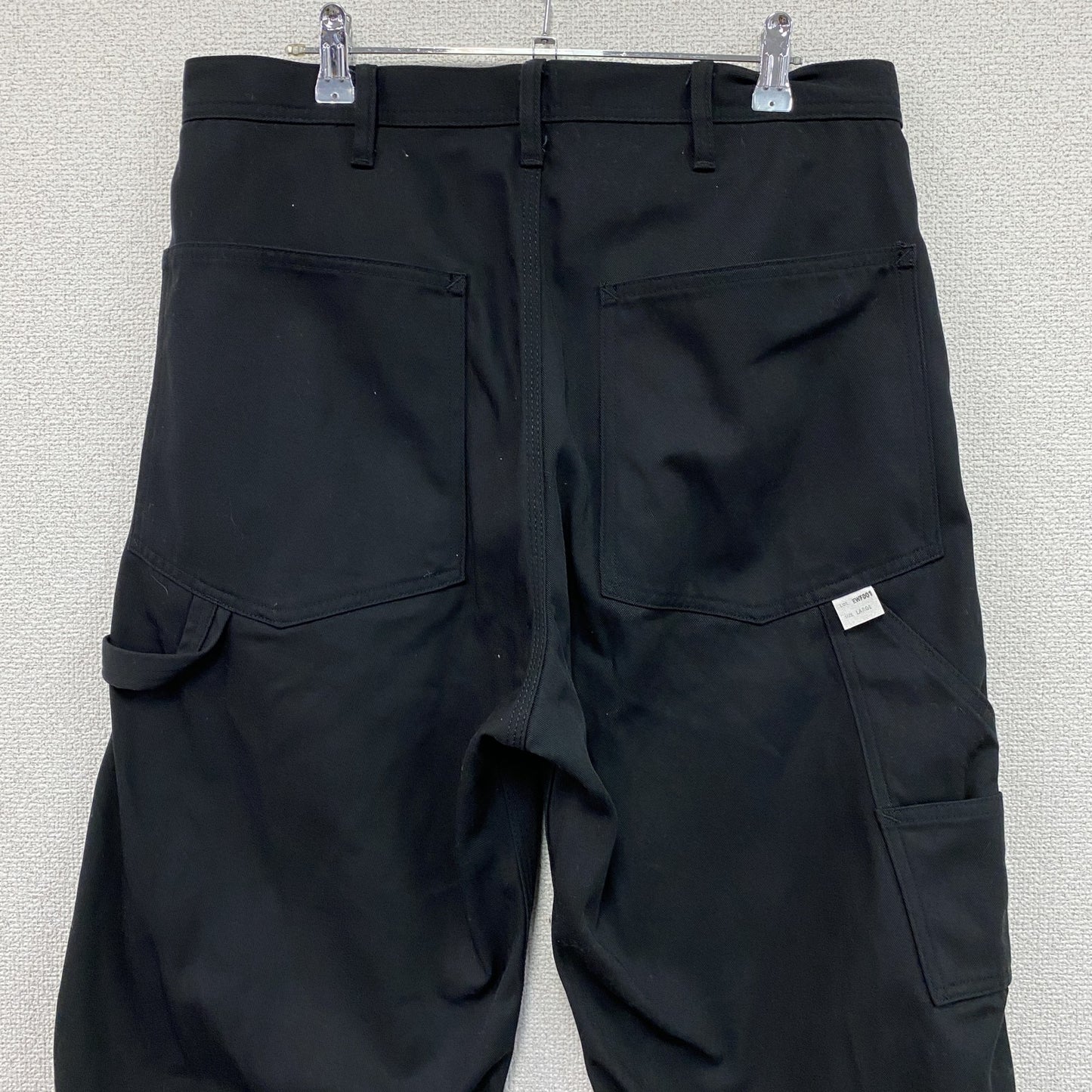 EDWIN　エドウィン　OVER WORKS FACTORY　ペインターパンツ　黒　ブラック　Lサイズ