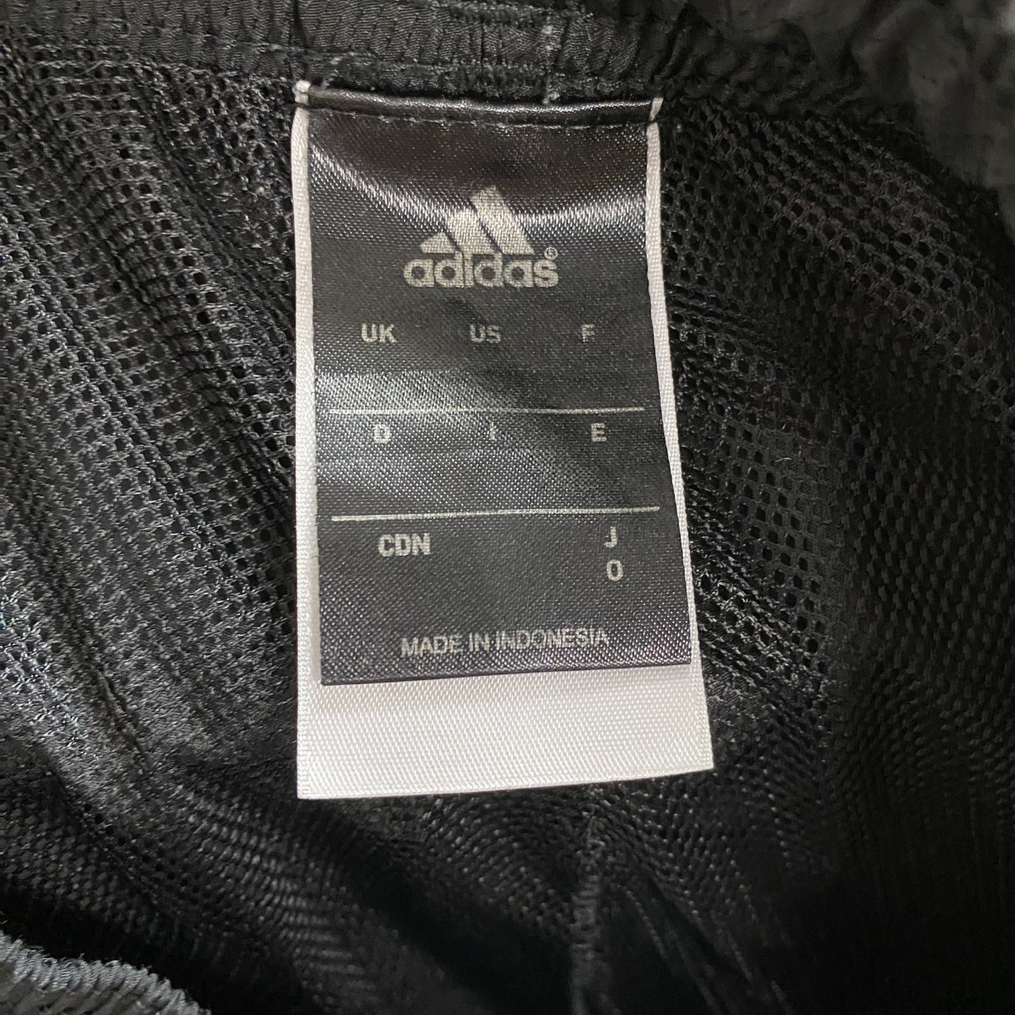 adidas　アディダス　トラックパンツ/ジャージ　黒　ブラック　Oサイズ
