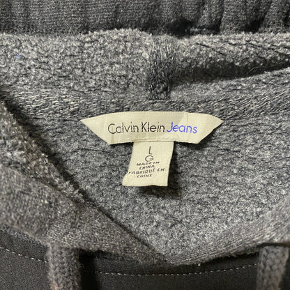 古着 used Calvin Klein Jeans カルバンクラインジーンズ　長袖プルオーバーパーカー　フーディー　Lサイズ
