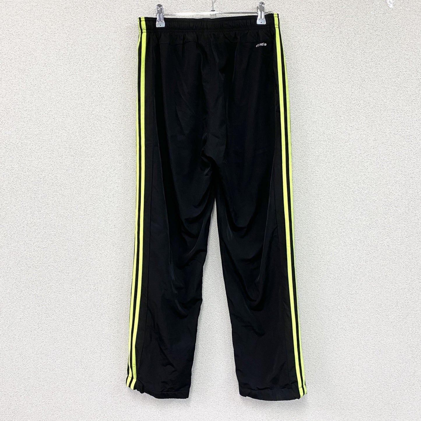 adidas　アディダス　トラックパンツ/ジャージ　黒　ブラック　Oサイズ