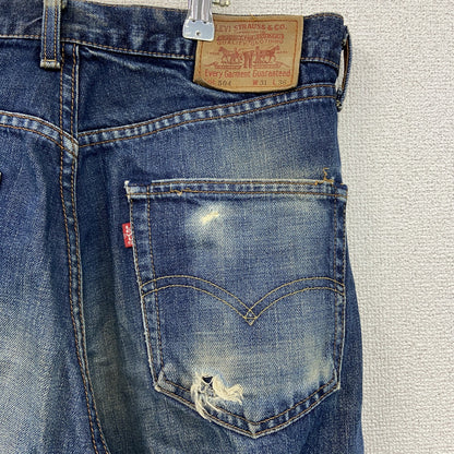 Levi's　リーバイス　504　デニムパンツ/ジーンズ　ジップフライ　インディゴ　W31サイズ