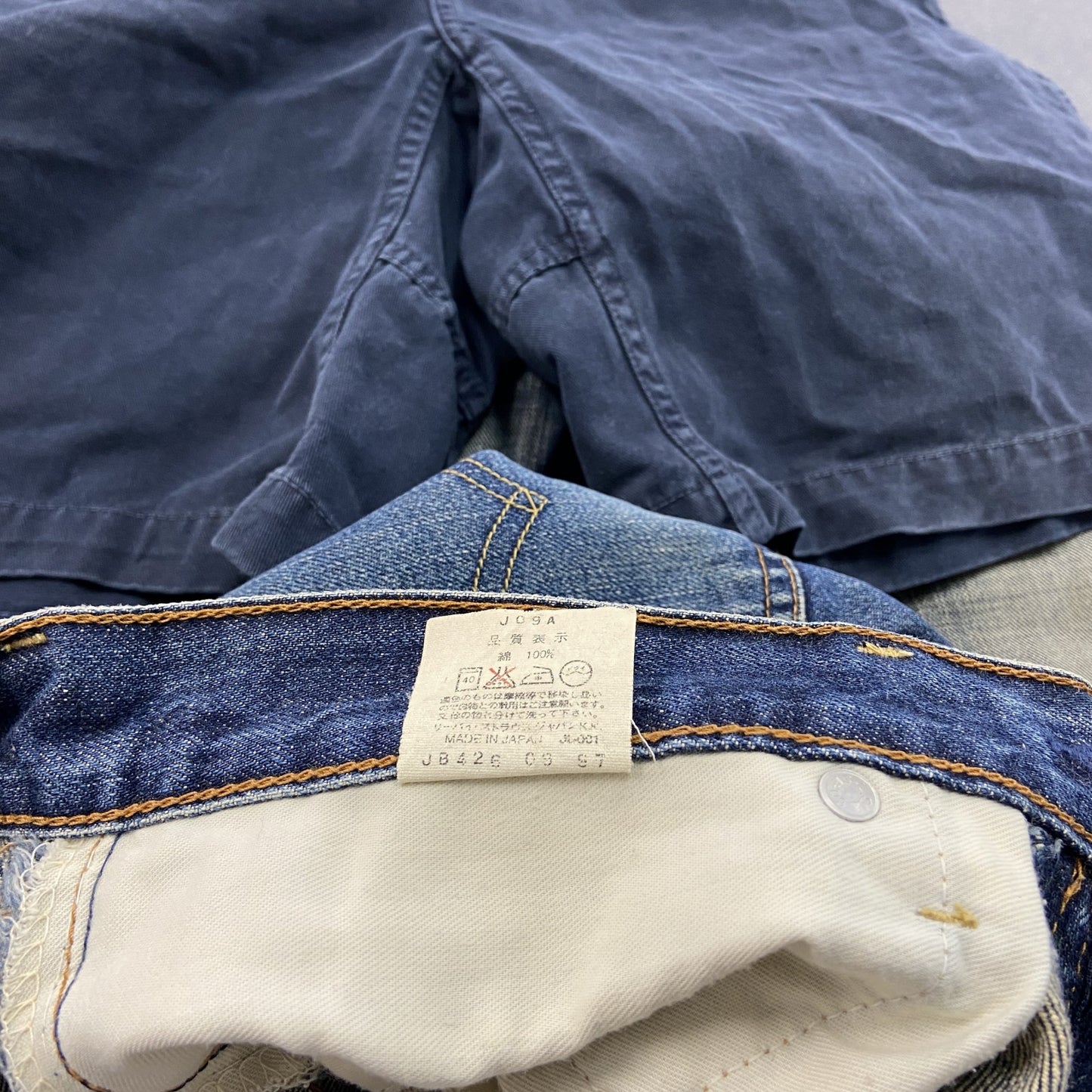 Levi's　リーバイス　504　デニムパンツ/ジーンズ　ジップフライ　インディゴ　W31サイズ