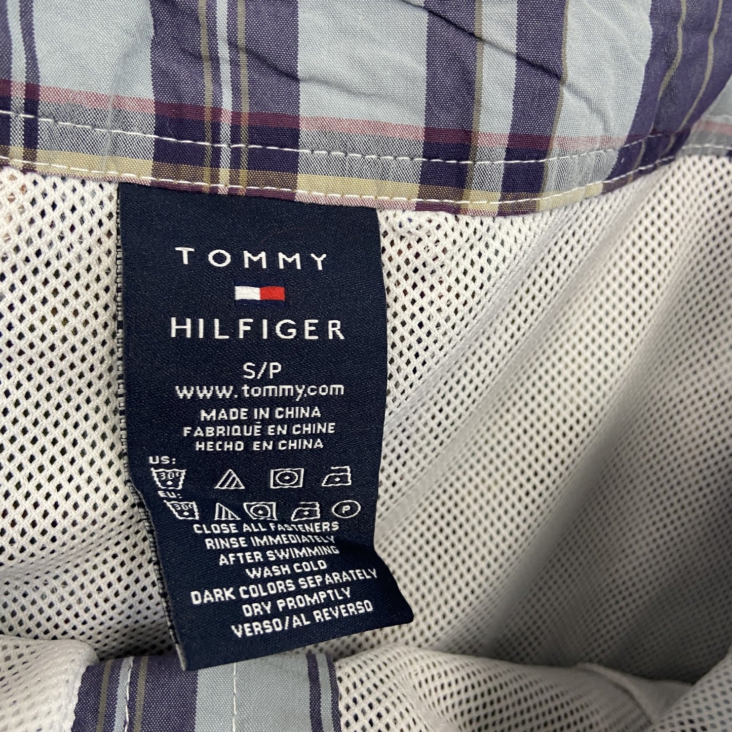 TOMMY HILFIGER　トミーヒルフィガー　ショートパンツ/ハーフパンツ　チェック柄　マルチカラー　Sサイズ