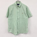 RALPH LAUREN　ラルフローレン　半袖ボタンダウンシャツ　オックスフォード　緑　グリーン　Lサイズ