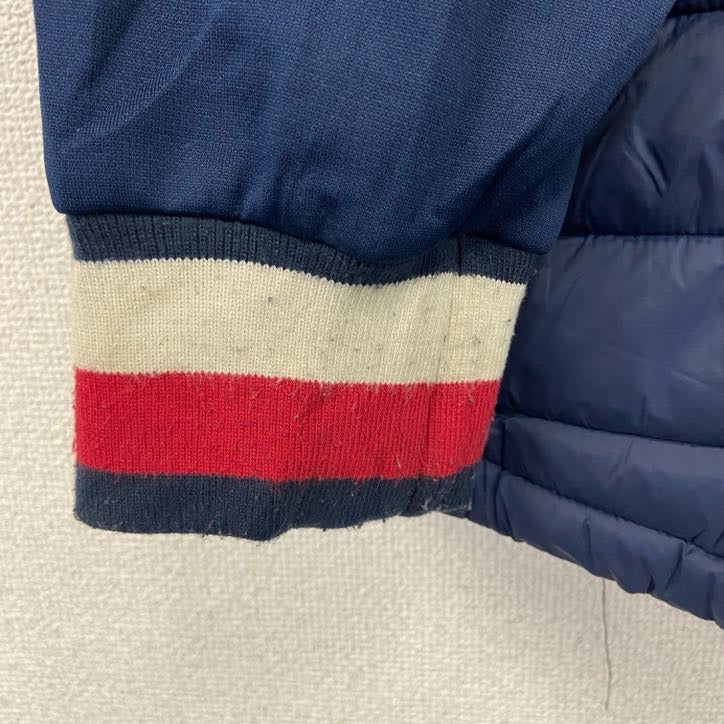 古着 used　TOMMY HILFIGER　トミーヒルフィガー　フルジップ中綿ジャケット　紺　ネイビー　Lサイズ