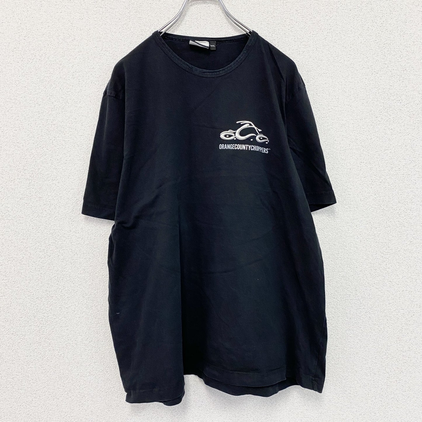 Orange County Choppers　半袖プリントTシャツ　バイク　黒　ブラック　2XLサイズ