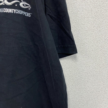Orange County Choppers　半袖プリントTシャツ　バイク　黒　ブラック　2XLサイズ
