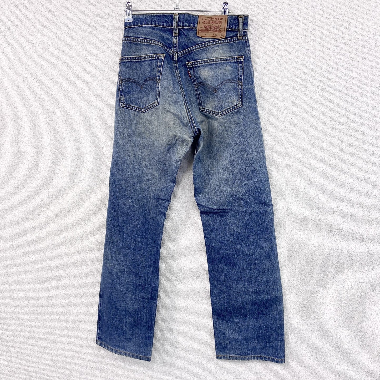 00s　Levi’s　リーバイス　デニムパンツ/ジーンズ　縦落ち　ジップフライ　ヴィンテージ　インディゴ　W34サイズ