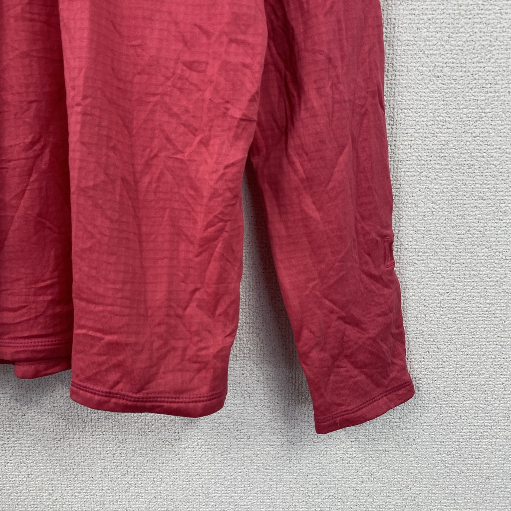 Patagonia　パタゴニア　ハーフジップフリースプルオーバー　ショッキングピンク　Mサイズ
