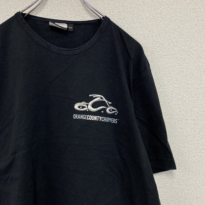 Orange County Choppers　半袖プリントTシャツ　バイク　黒　ブラック　2XLサイズ