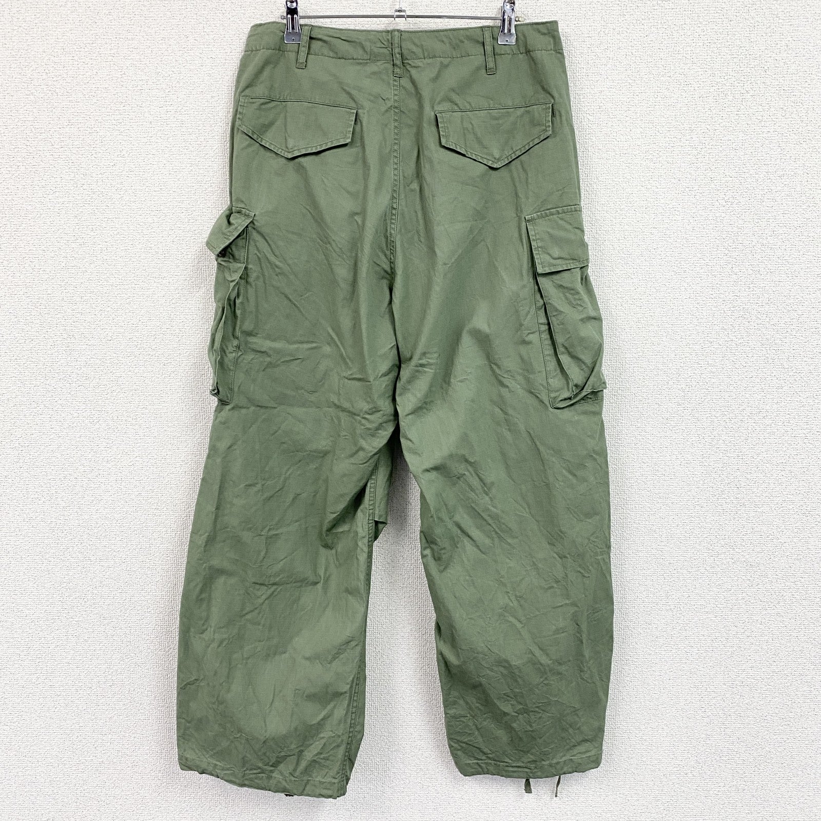 URBAN RESERCH　アーバンリサーチ　コットンリップストップカーゴパンツ　カーキ　Mサイズ