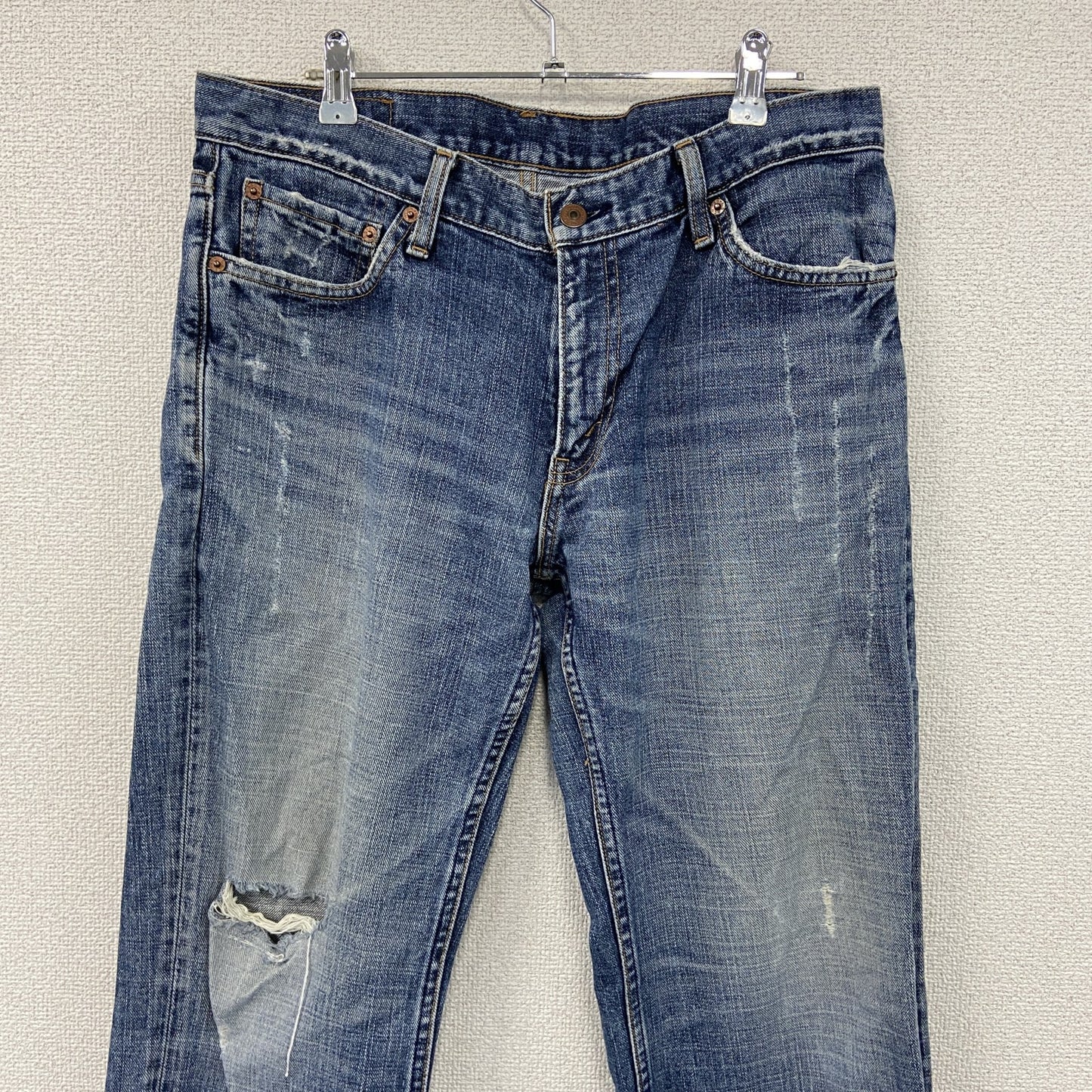 Levi's　リーバイス　デニムパンツ/ジーンズ　ジップフライ　インディゴ　W32サイズ