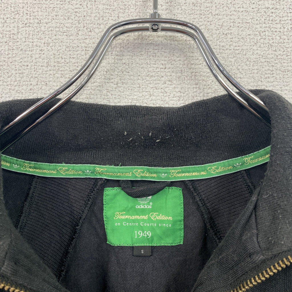 adidas　アディダス　トーナメントエディション　トラックジャケット/ジャージ　黒　ブラック　Sサイズ