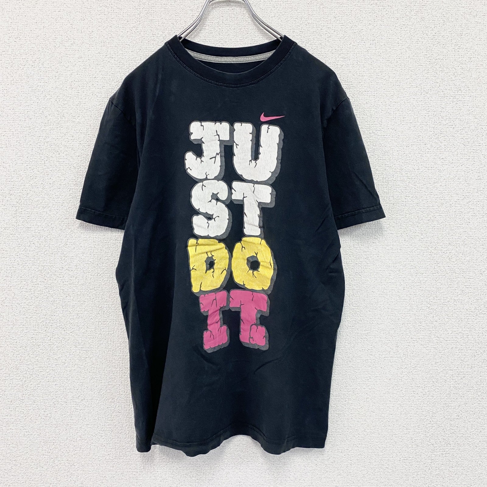 NIKE　ナイキ　The Athletic Dept　半袖プリントTシャツ　黒　ブラック　Mサイズ
