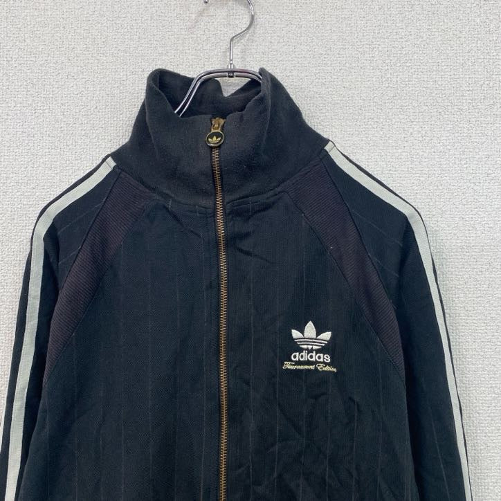 adidas　アディダス　トーナメントエディション　トラックジャケット/ジャージ　黒　ブラック　Sサイズ