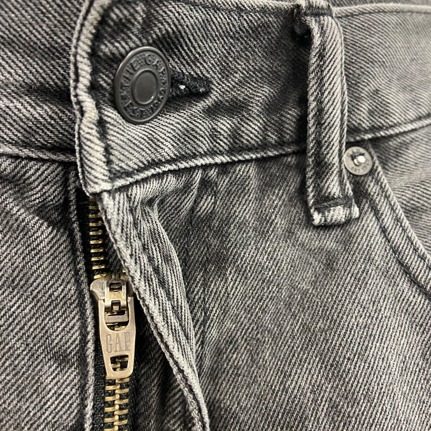 GAP　ギャップ　デニムパンツ/ジーンズ　ジップフライ　黒　ブラック　W31サイズ