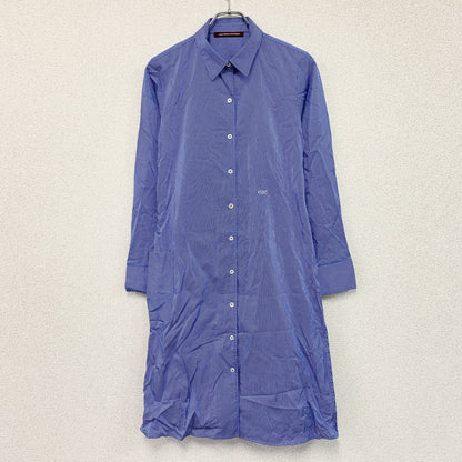 COMPTOIR DES COTONNIERS　コントワーデコトニエ　シャツワンピース　青　ブルー　9サイズ