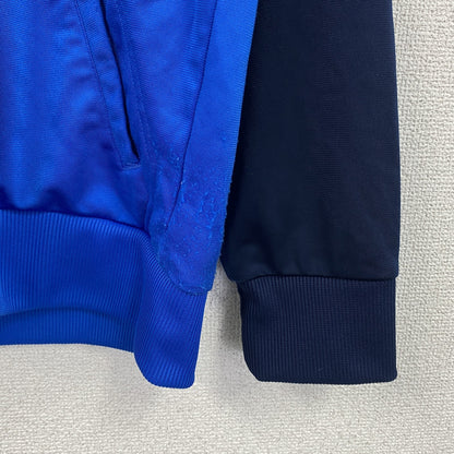 adidas　アディダス　フルジップトラックジャケット/ジャージ　青　ブルー　