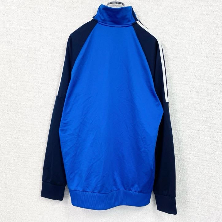 adidas　アディダス　フルジップトラックジャケット/ジャージ　青　ブルー　