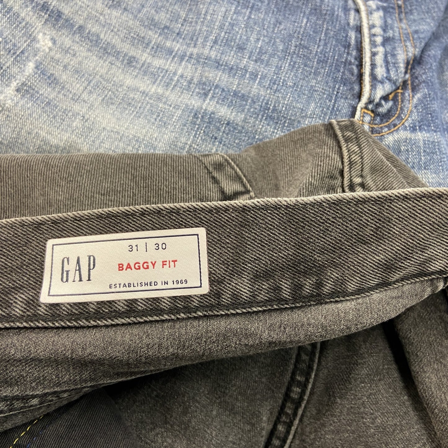 GAP　ギャップ　デニムパンツ/ジーンズ　ジップフライ　黒　ブラック　W31サイズ