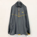 NIKE 　ナイキ　ハーフジップジャケット　グレー　2XLサイズ
