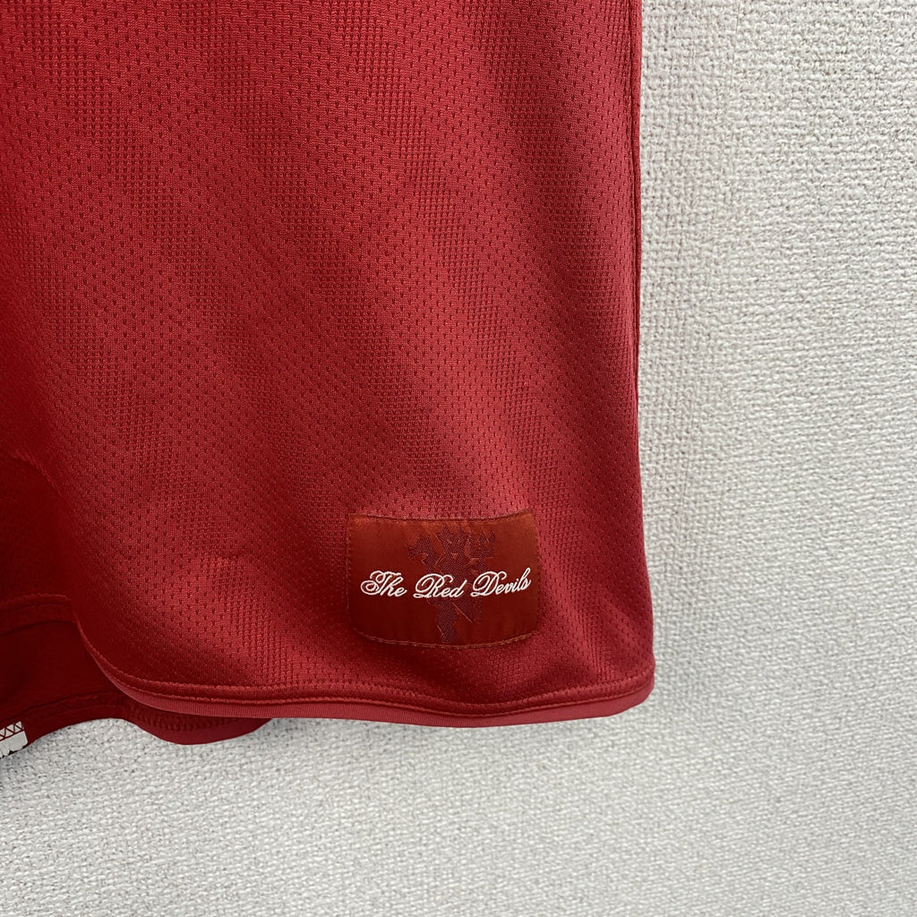 NIKE　ナイキ　MUFC　マンチェスターユナイテッド　オーウェン・ハーグリーブス　半袖Tシャツ　レッド　Lサイズ