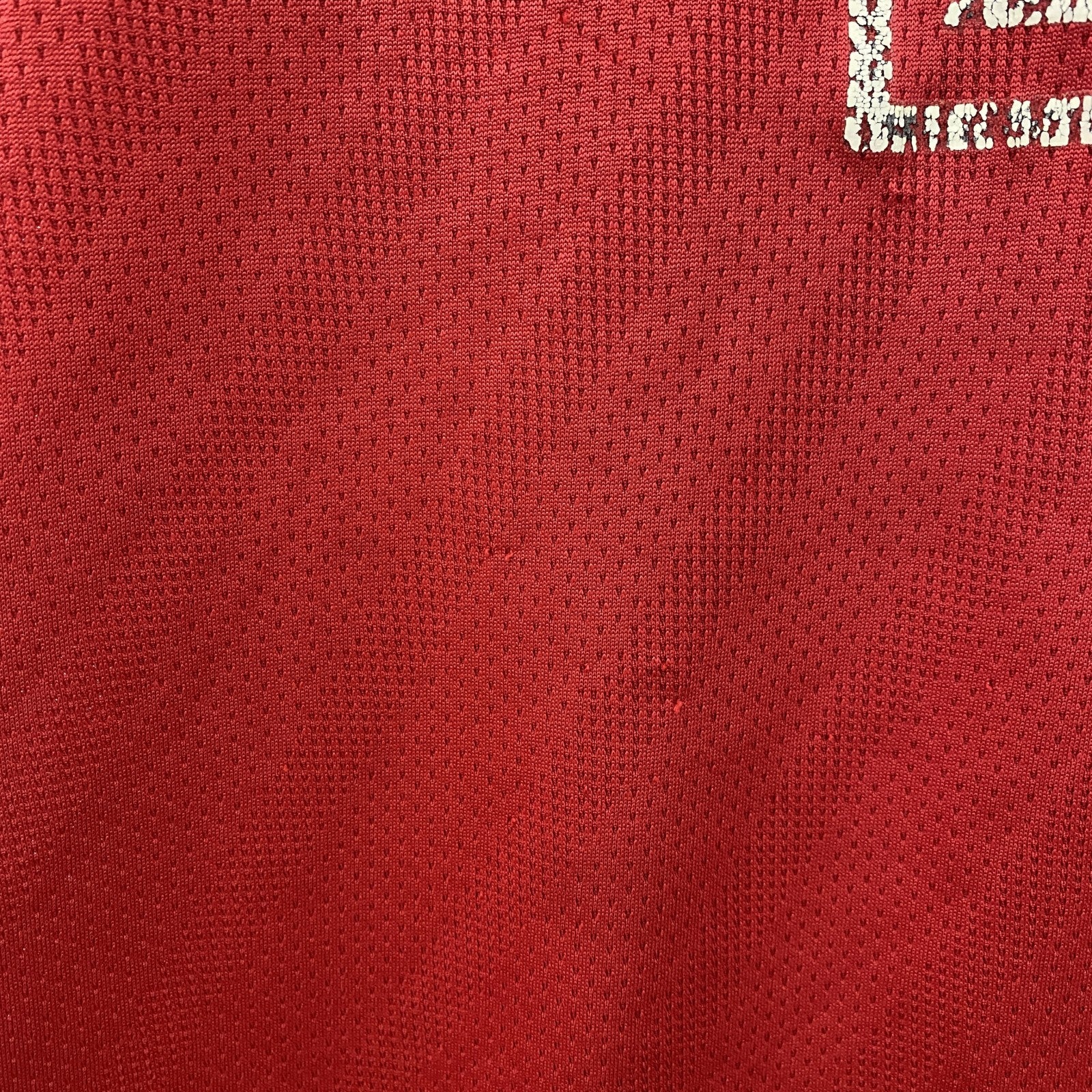 NIKE　ナイキ　MUFC　マンチェスターユナイテッド　オーウェン・ハーグリーブス　半袖Tシャツ　レッド　Lサイズ