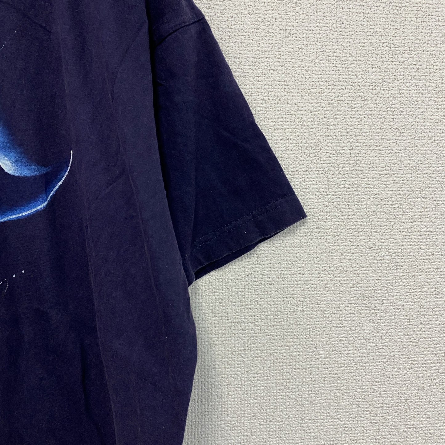 Island Art　半袖プリントTシャツ　マンタ　紫　パープル　XLサイズ