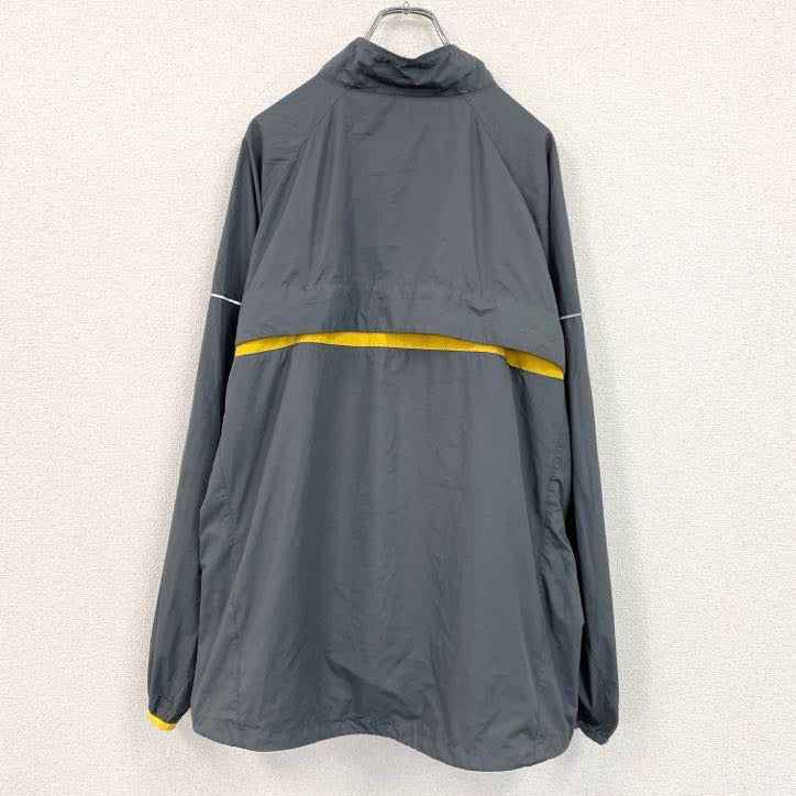NIKE 　ナイキ　ハーフジップジャケット　グレー　2XLサイズ