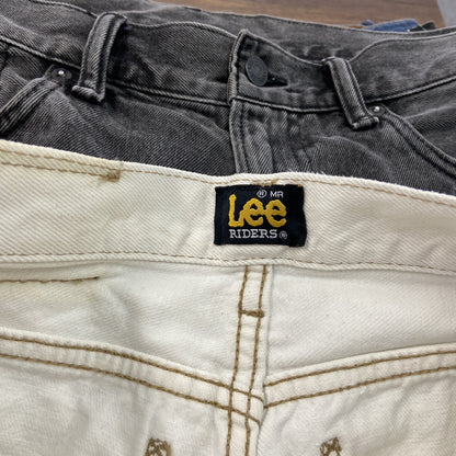 Lee　リー　デニムパンツ/ジーンズ　ジップフライ　白　ホワイト
