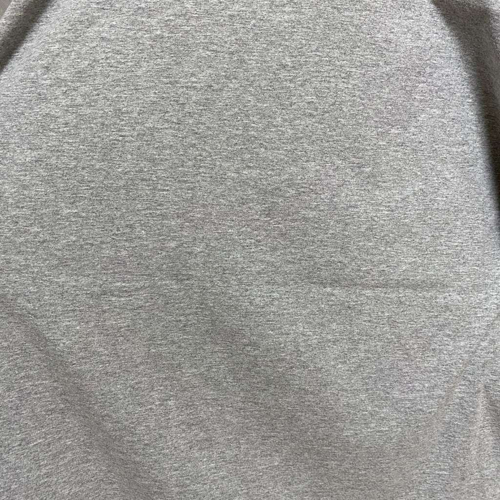 古着 used　Disney ディズニー　Mickey ミッキー　半袖プリントＴシャツ　グレー　星条旗　クルーネック　キャラクター