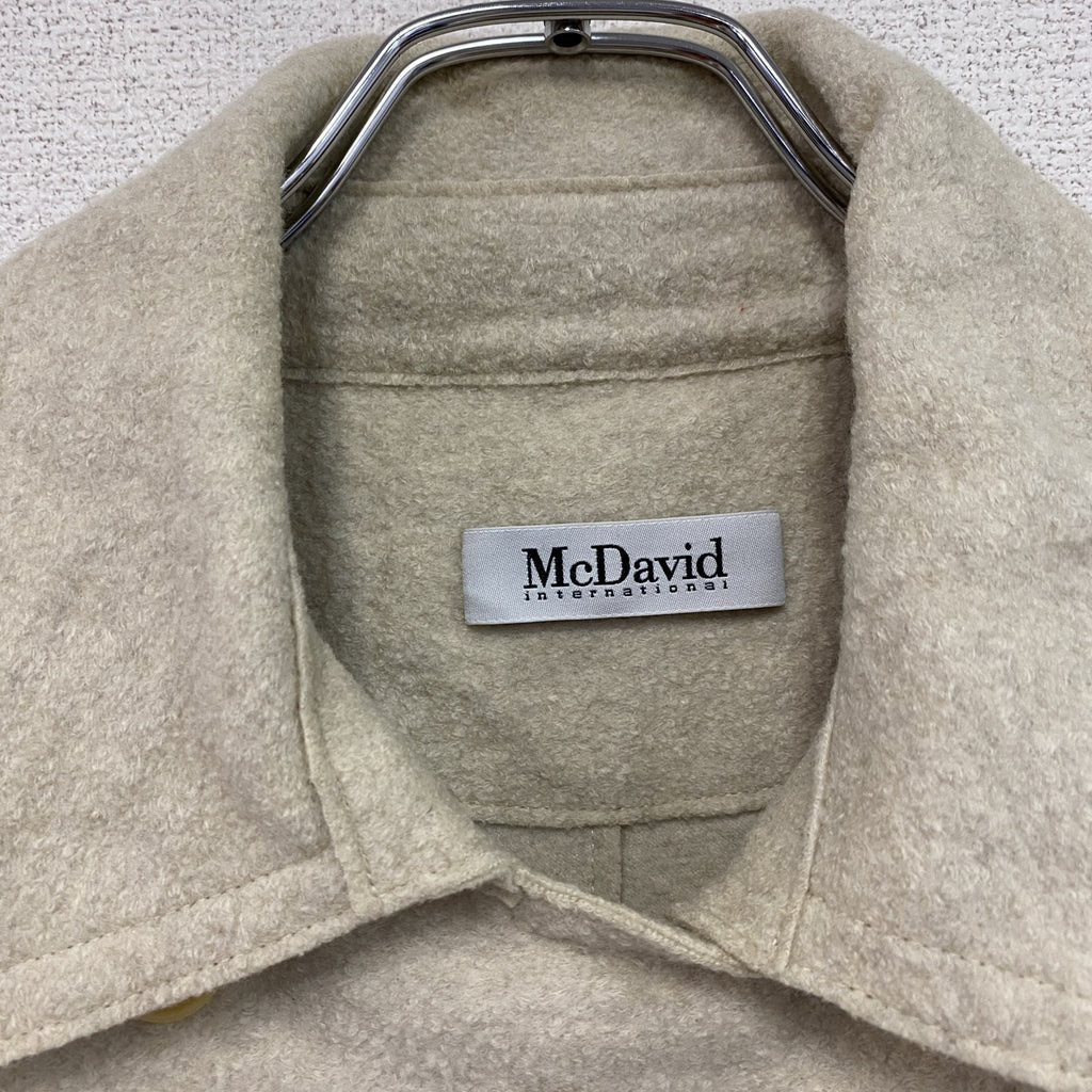 McDavid　マックデイビッド　ダブルブレストショートトレンチコート　ベージュ　46サイズ