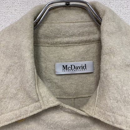 McDavid　マックデイビッド　ダブルブレストショートトレンチコート　ベージュ　46サイズ