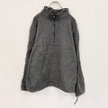J.CREW　ジェイクルー　ハーフジップフリースジャケット　グレー　Lサイズ