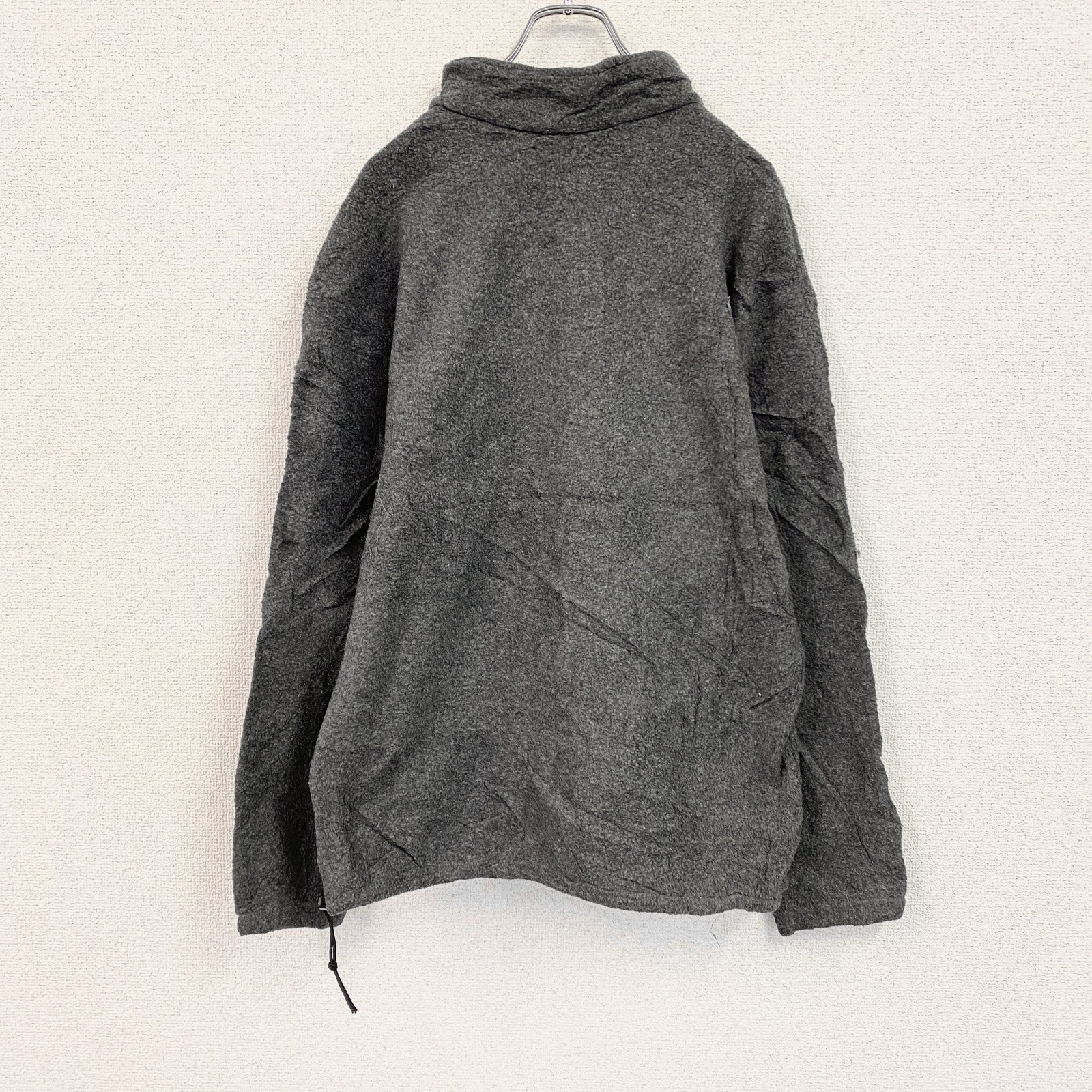 J.CREW　ジェイクルー　ハーフジップフリースジャケット　グレー　Lサイズ