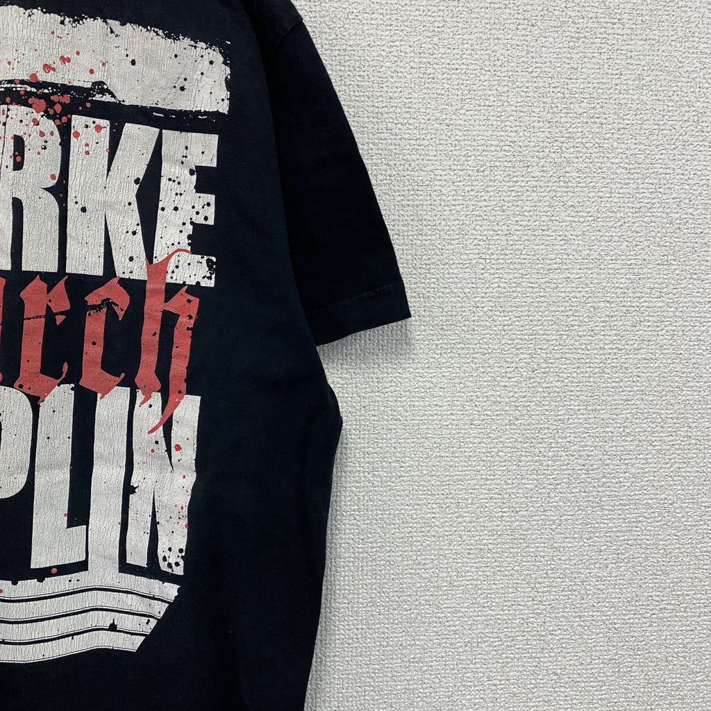 Terrorisphere　テロリスフェア　半袖プリントTシャツ　バンドT　黒　ブラック　