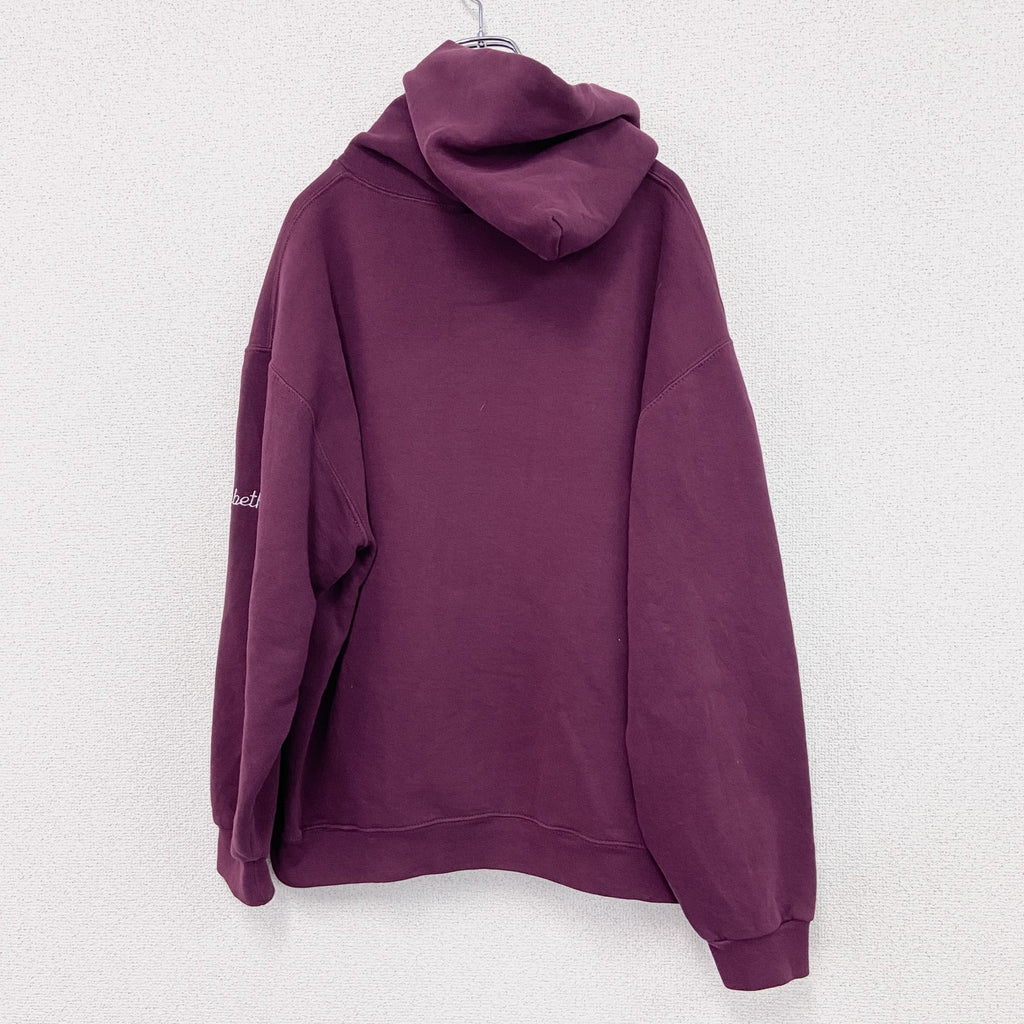 ～00s　RUSSELL ATHLETIC　ラッセル　スウェットパーカー/フーディー　ヴィンテージ　ボルドー　Lサイズ